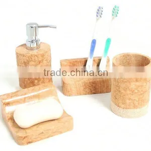 Bath Set ST016 Natural Bathroom Accessary thumbnail-1