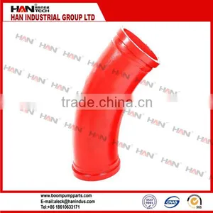 R500 45 Degree Bends Concrete Spare Parts FOR Putzmeister CIFA SCHWING Elbow thumbnail-2