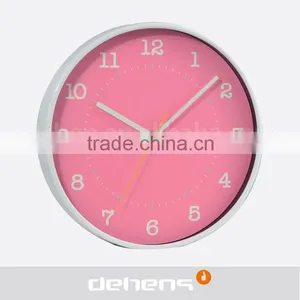 DEHENG 12 Inch Fashionable and Fresh Style Plastic Wall Clock thumbnail-3