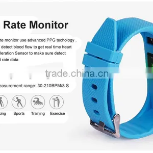 Fitness Tracker Silica Gel Band CE Certificate Heart Rate Monitoring Bluetooth Smart Wristband for Sports thumbnail-3