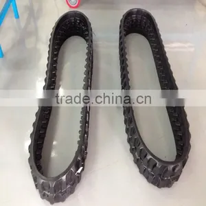 Hot Sell Agriculture Machinery 400mm Rubber Tracks, Rice Paddy Track thumbnail-1