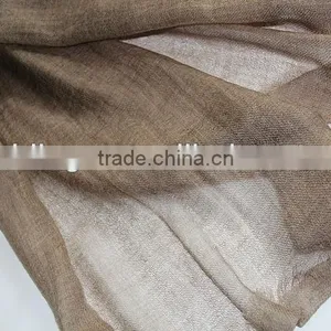 200s Ring Cashmere Nature Color Scarf thumbnail-1