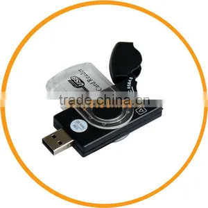 All in 1 USB 2.0 Phone SIM Card Cell+Mini Micro SD Memory Card Reader Black From Dailyetech thumbnail-1