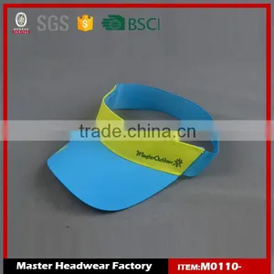 High Quality Cheap 2D Embroidery Sun Visor Cap thumbnail-1