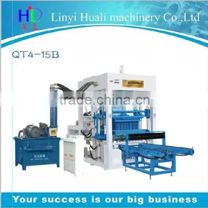 Price List of QT4-15B Concrete Block Making Machine With PLC Control Cabinet Sale in Ethiopia thumbnail-2