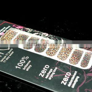 OEM Customized Cheap Plastic Nail Sticker thumbnail-2