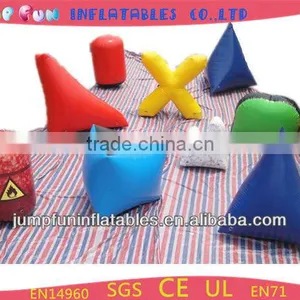 Plato 0.60mm Pvc Tarpaulin Inflatable Paintball Bunker thumbnail-1