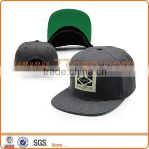 Snap Back Hat Runing Man Cap With Flat Bill Hats Caps thumbnail-1