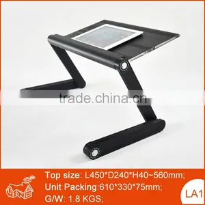 Excellent Gift Promotion Portable Adjustable Table Swivel Bed Tray thumbnail-1