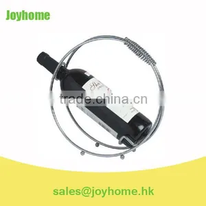 Elegant Shape Metal Crafts Wine Bottle Holder Wine Rack thumbnail-1