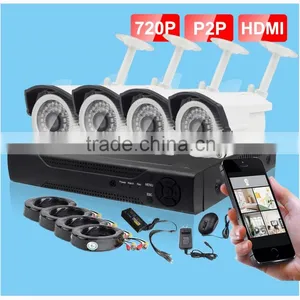 4CH P2P AHD DVR Kit, HD 720P 4ch AHD Kit, AHD Camera System thumbnail-1