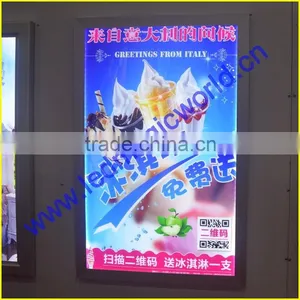 Restaurant Backlit Board Advertising Aluminum Poster Frame/Slim Light Box/Frame Picture thumbnail-3
