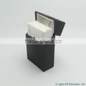 New Plastic Cigarette Case With Novely Push Button Wave Surface Design for 20s King Size Full Pack thumbnail-6