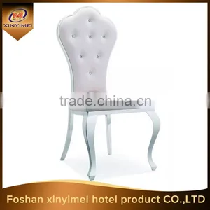 Wholesale New Design Modern Stainless Steel Chair for Dining Hall thumbnail-6