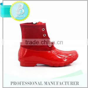 Made in China 10 Years Experience Rubber Summer Transparent Rain Boots Women thumbnail-1
