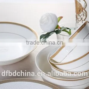 50pcs Bone China Dinner Set /dinnerware Sets/porcelain Dinner Sets thumbnail-3