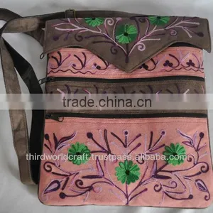Shoulder Bag Leather From Nepal thumbnail-2