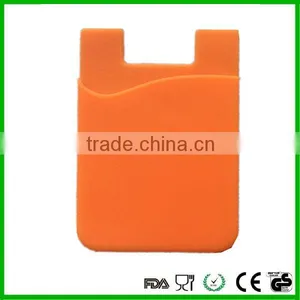 Best Sale Smart Phone Wallet Sticky Silicone Mobile Card Holder thumbnail-3