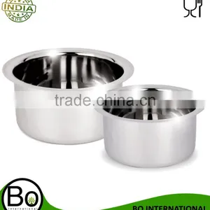 Stainless Steel Cookware Tri Ply Flat Bottom Tope thumbnail-2