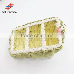2017 No.1 Yiwu Agent Hot Sale Export Commission Agent Green Basket/Flower Basket thumbnail-1