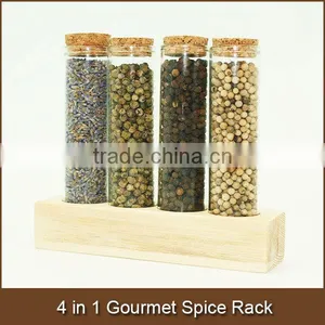 4 in 1 Gourmet Spice Gift Rack | Hand Made Spice Rack | Promotopmal Gift Set thumbnail-1