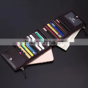 Young Men's Wallet With ID Pockets | Hidden Pocket Wallet | Wallet With Cell Phone Pocket thumbnail-1
