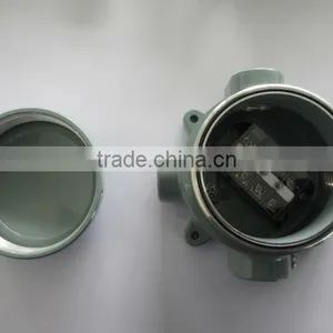 Low Pressure Cast Aluminum Part Customized Powder Painted Aluminum Explosion Proof Connectors thumbnail-1