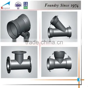 Custom Hot Products Bestseller Cast Iron Pipe Branch Tee Fitting thumbnail-1