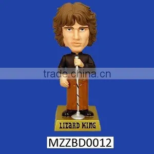 Polyresin Lizard King Wobbler Resin Bobble Head thumbnail-1