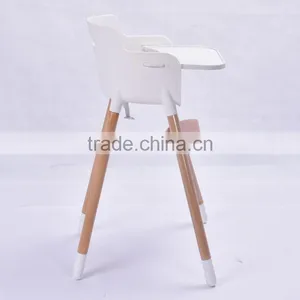 European Standard EN14988 Certified Safe Wood Baby High Chair thumbnail-5