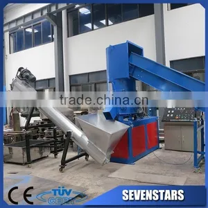 Waste Plastic PE/PP Films Agglomerating Granulator Machine thumbnail-2