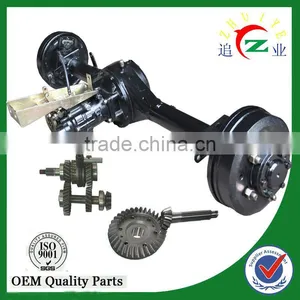 Rear Axle Tricycle Manual Brake Rear Axle Semi Floating Rear Axle thumbnail-1