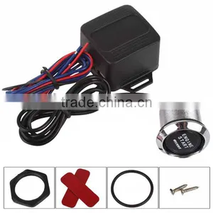 Universal 12V Auto Car Engine Start Stop Push Button Ignition Engine Switch Starter With Blue Illumination for All Cars thumbnail-4