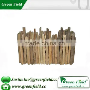 Home Decoration Wooden Candle Holder With Galss Cup GF-WCH thumbnail-1