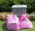 Biohazard PE Biodegradable Garbage Bags With Drawstring in Mediacl thumbnail-1