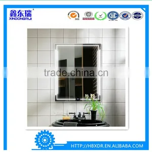 China Aluminum Factory High End Aluminum Frames Profile for Wall Hanging Bathroom Makeup Mirror thumbnail-1
