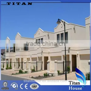Cheap Light Steel Frame Fabricated Town Houses thumbnail-1