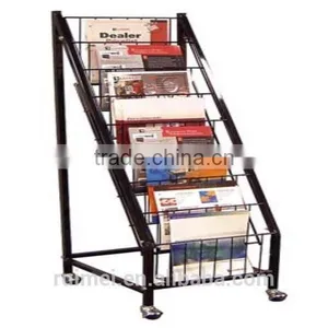 2015 New Multistep Newspaper Multi-tier Rack thumbnail-4