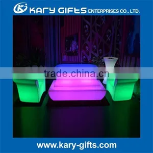 DMX Lighting Light Up Sofa/DMX Wireless Outdoor Plastic Sofa thumbnail-2