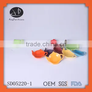 Best Sellers ,Festival Solids Assorted Tea Bag Plate Dishes thumbnail-1