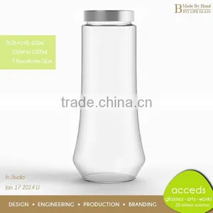 2014 Top Product Cheap Clear Glass Candy Jar thumbnail-1