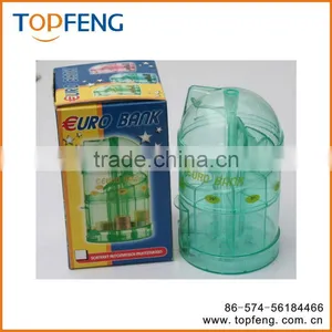 Euro Bank/coin Bank/plastic Bank/multi-functional Bank thumbnail-1