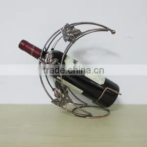 2016 New Metal Wine Stand Modern Wine Shelf Red Wine Rack Professional thumbnail-1