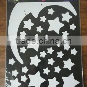 Glow In The Dark Fluorescent Decal Art Wall Stickers Kid Home Decor thumbnail-1