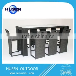 Hot Sale Rattan Popular Bar Sets,dining Wicker Furniture thumbnail-1