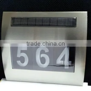 FQ-522 Led Solar Light for House Numbers Solar House Number Lights thumbnail-1