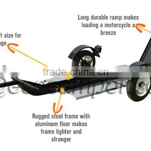 Lightweight Motorcycle Hauling Trailers at Cheap Price thumbnail-1