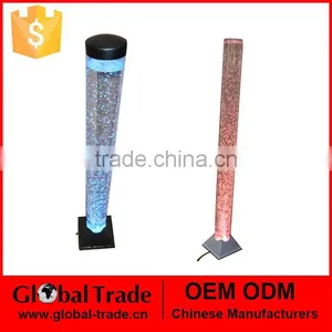 Color Changing LED Light Circular Acrylic Water Bubble Column 550173 thumbnail-1