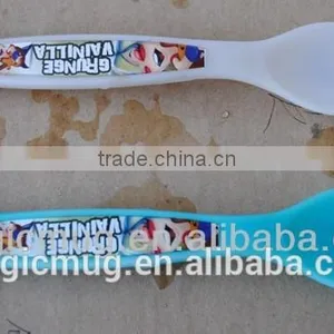 Shenzhen Biansebao Wholesale Color Changing Magic Spoon Temperature Measuring Beveragespoon for Kids thumbnail-1