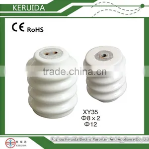 Bus Bar Electrical Porcelain Ceramic Spool Insulator thumbnail-1
